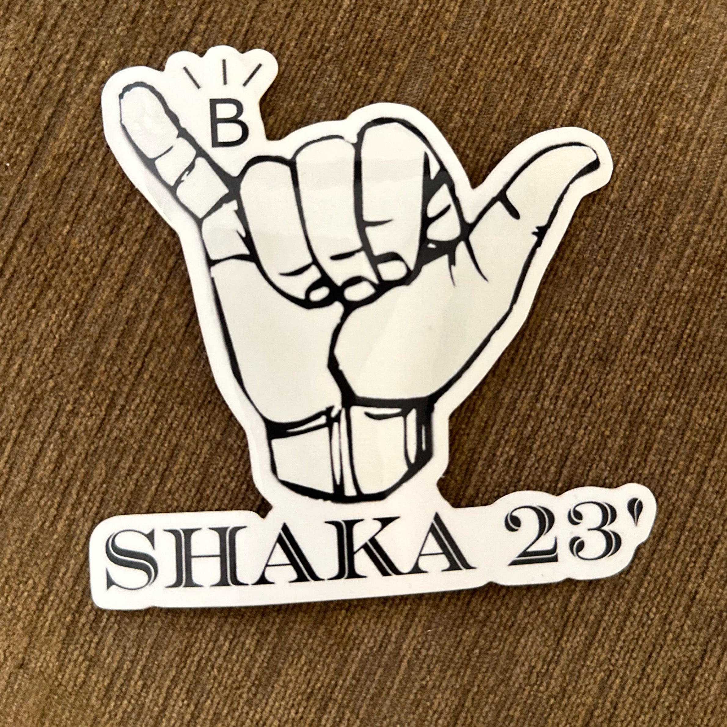 Shaka Sticker – Crownbranchllc